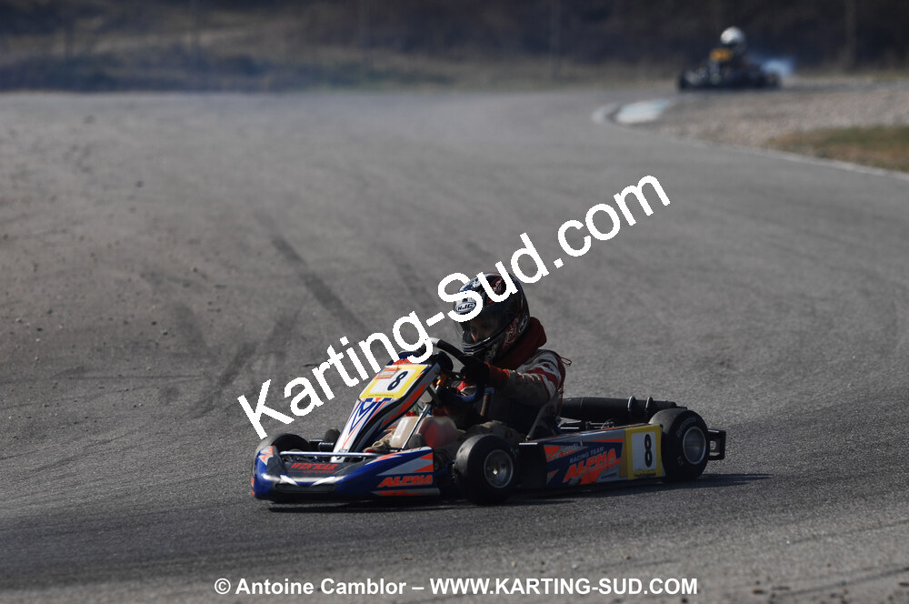 07/03/2010 : 1ère manche du Championnat du Sud 2010 à Lavelanet (photos Antoine Camblor) 2010 — karting