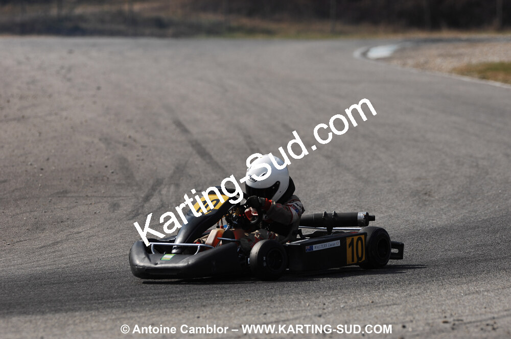 07/03/2010 : 1ère manche du Championnat du Sud 2010 à Lavelanet (photos Antoine Camblor) 2010 — karting