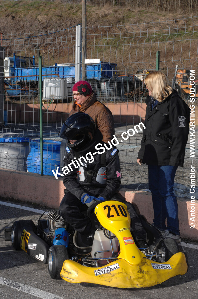 07/03/2010 : 1ère manche du Championnat du Sud 2010 à Lavelanet (photos Antoine Camblor) 2010 — karting