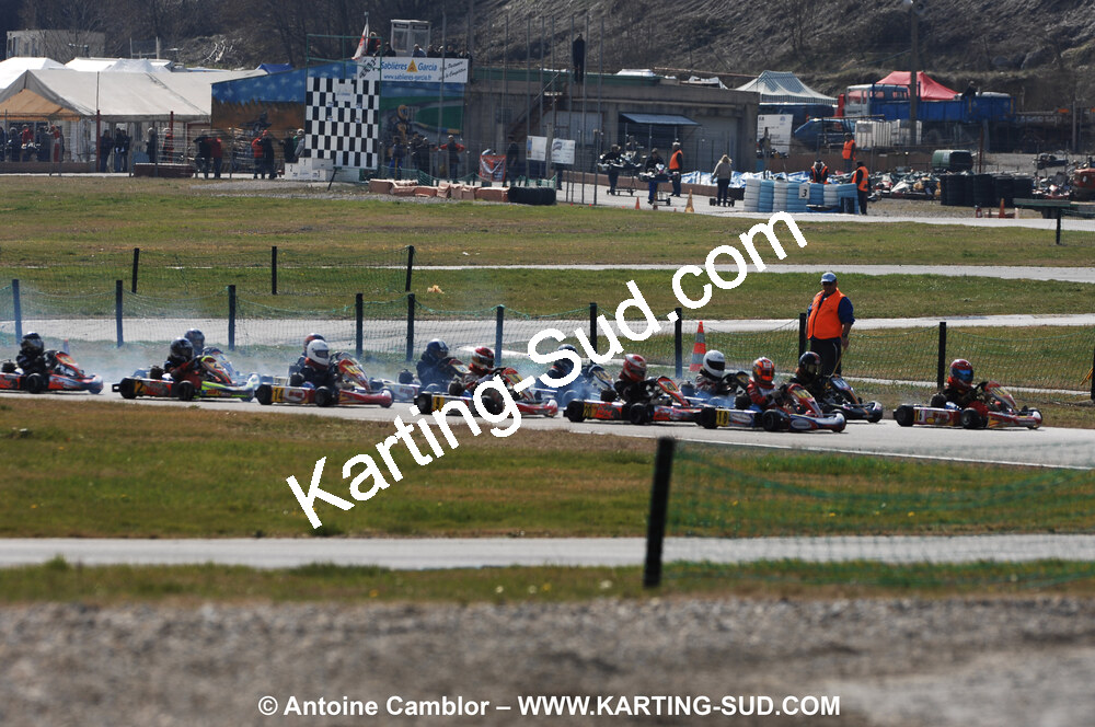 07/03/2010 : 1ère manche du Championnat du Sud 2010 à Lavelanet (photos Antoine Camblor) 2010 — karting