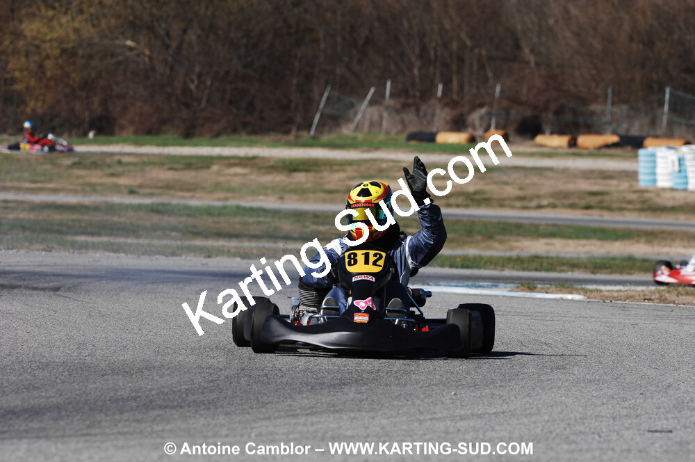 07/03/2010 : 1ère manche du Championnat du Sud 2010 à Lavelanet (photos Antoine Camblor) 2010 — karting