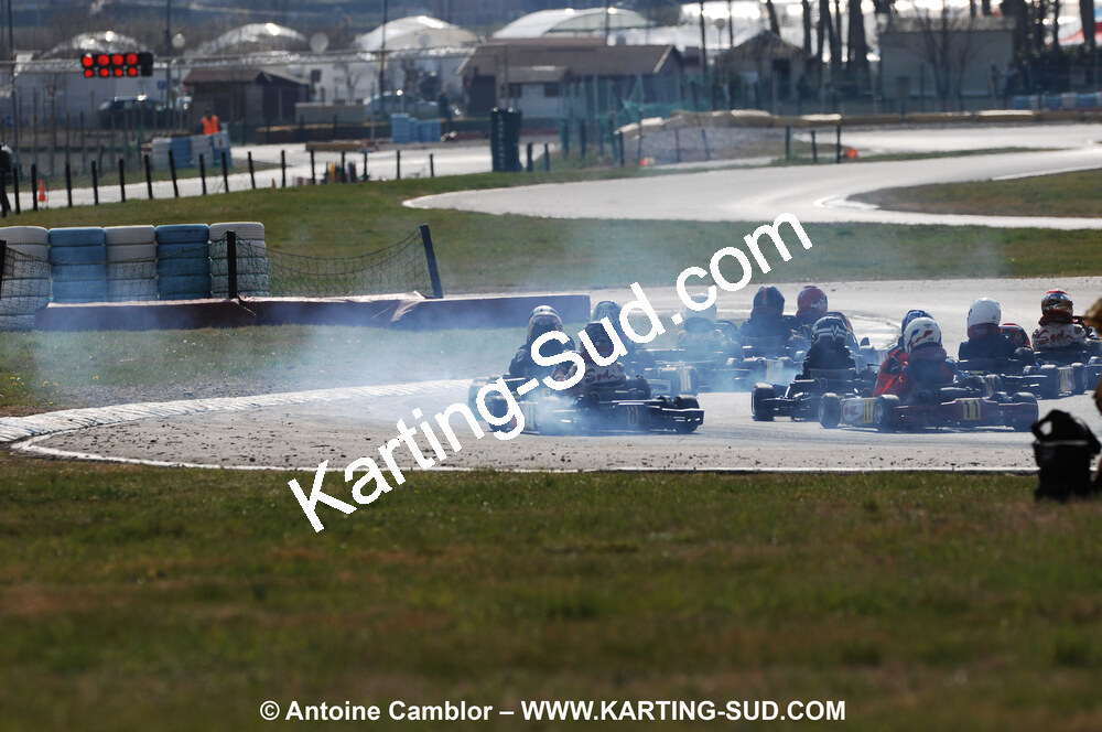 07/03/2010 : 1ère manche du Championnat du Sud 2010 à Lavelanet (photos Antoine Camblor) 2010 — karting