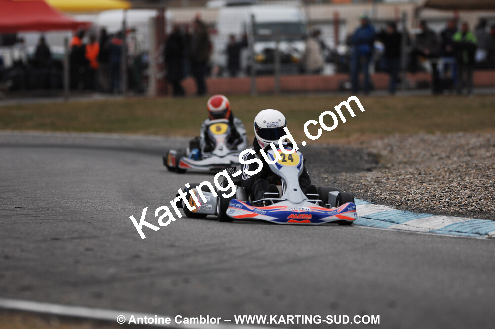 07/03/2010 : 1ère manche du Championnat du Sud 2010 à Lavelanet (photos Antoine Camblor) 2010 — karting