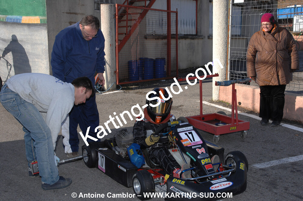 07/03/2010 : 1ère manche du Championnat du Sud 2010 à Lavelanet (photos Antoine Camblor) 2010 — karting