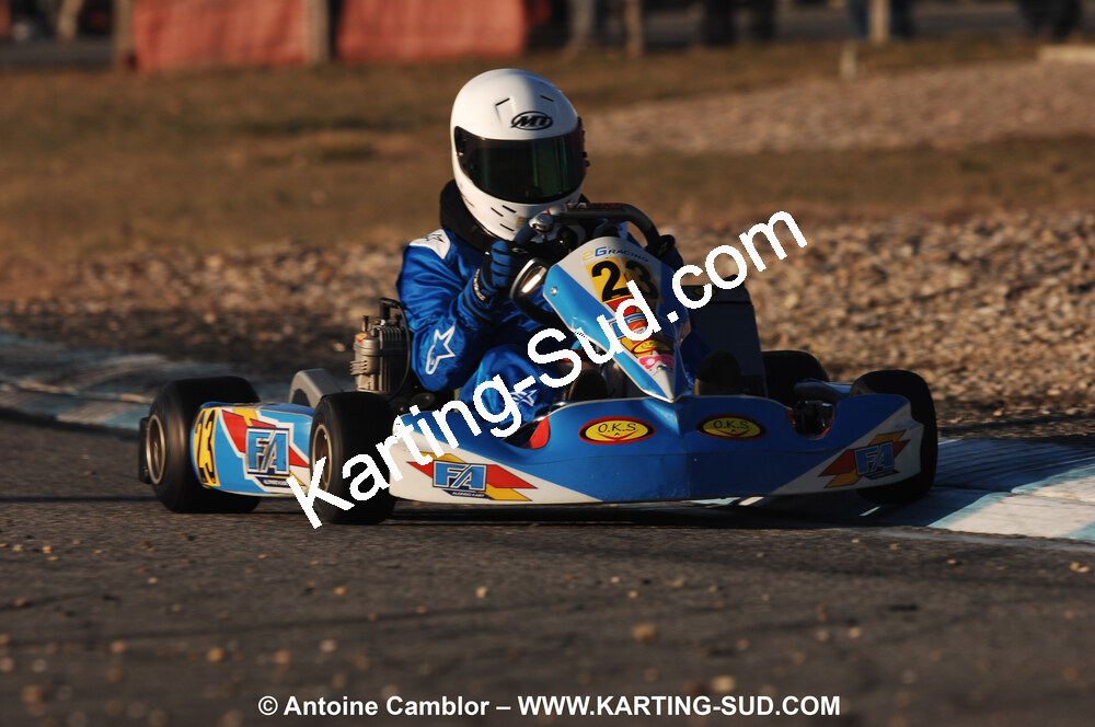 07/03/2010 : 1ère manche du Championnat du Sud 2010 à Lavelanet (photos Antoine Camblor) 2010 — karting