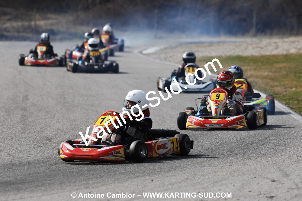 07/03/2010 : 1ère manche du Championnat du Sud 2010 à Lavelanet (photos Antoine Camblor) 2010 — karting