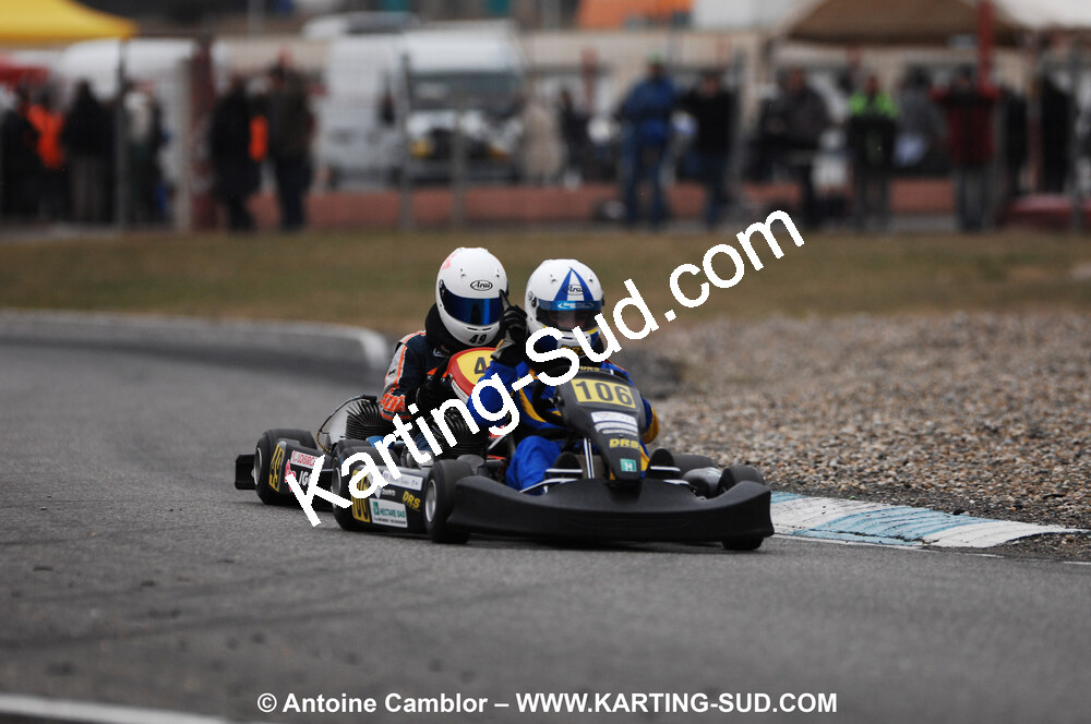 07/03/2010 : 1ère manche du Championnat du Sud 2010 à Lavelanet (photos Antoine Camblor) 2010 — karting