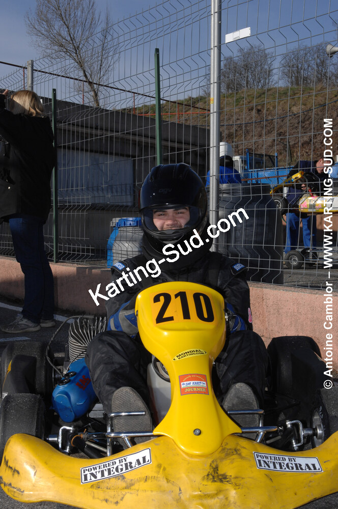 07/03/2010 : 1ère manche du Championnat du Sud 2010 à Lavelanet (photos Antoine Camblor) 2010 — karting
