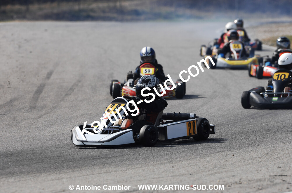 07/03/2010 : 1ère manche du Championnat du Sud 2010 à Lavelanet (photos Antoine Camblor) 2010 — karting