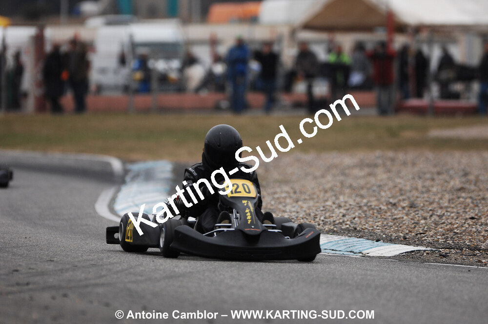07/03/2010 : 1ère manche du Championnat du Sud 2010 à Lavelanet (photos Antoine Camblor) 2010 — karting