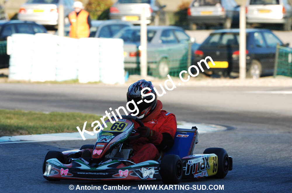 07/03/2010 : 1ère manche du Championnat du Sud 2010 à Lavelanet (photos Antoine Camblor) 2010 — karting