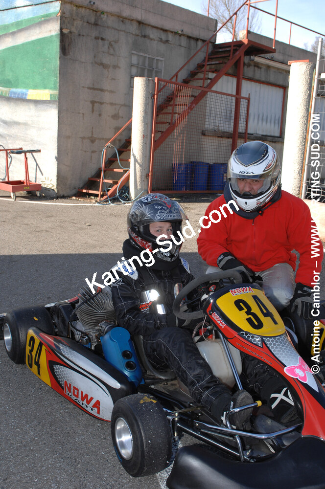 07/03/2010 : 1ère manche du Championnat du Sud 2010 à Lavelanet (photos Antoine Camblor) 2010 — karting