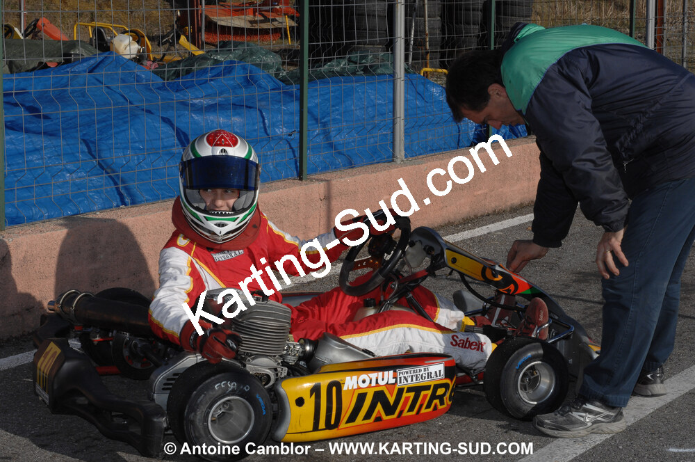 07/03/2010 : 1ère manche du Championnat du Sud 2010 à Lavelanet (photos Antoine Camblor) 2010 — karting