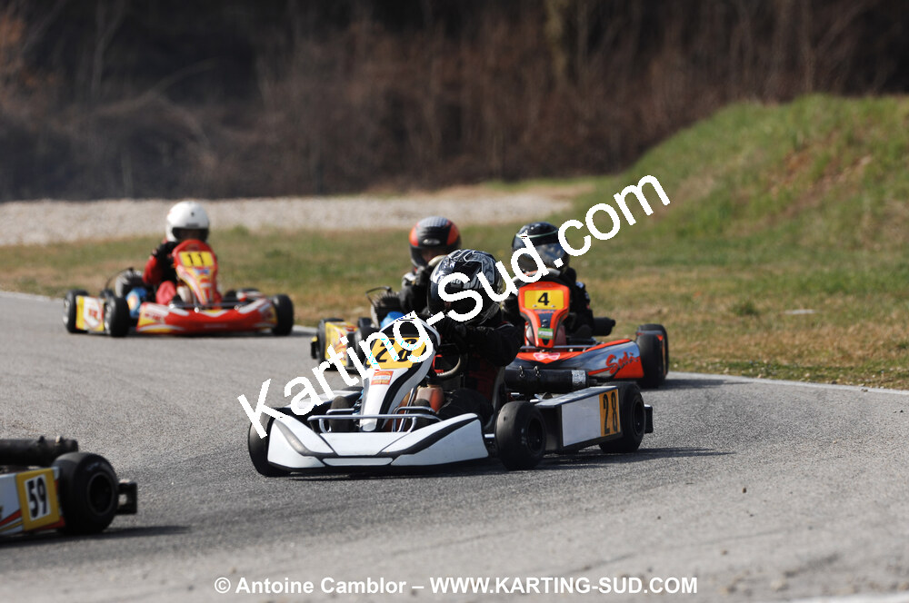 07/03/2010 : 1ère manche du Championnat du Sud 2010 à Lavelanet (photos Antoine Camblor) 2010 — karting