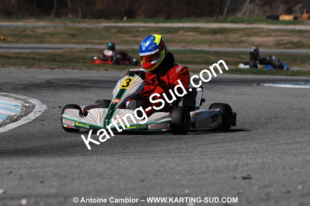 07/03/2010 : 1ère manche du Championnat du Sud 2010 à Lavelanet (photos Antoine Camblor) 2010 — karting