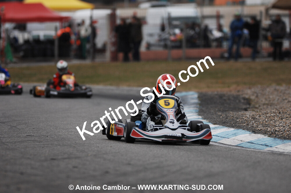 07/03/2010 : 1ère manche du Championnat du Sud 2010 à Lavelanet (photos Antoine Camblor) 2010 — karting