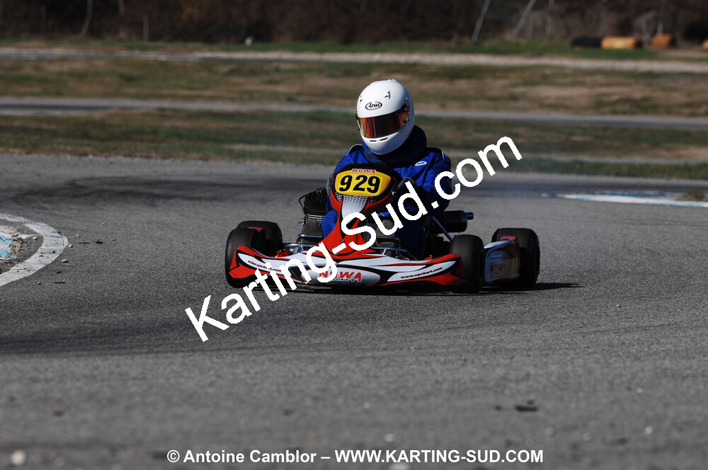 07/03/2010 : 1ère manche du Championnat du Sud 2010 à Lavelanet (photos Antoine Camblor) 2010 — karting