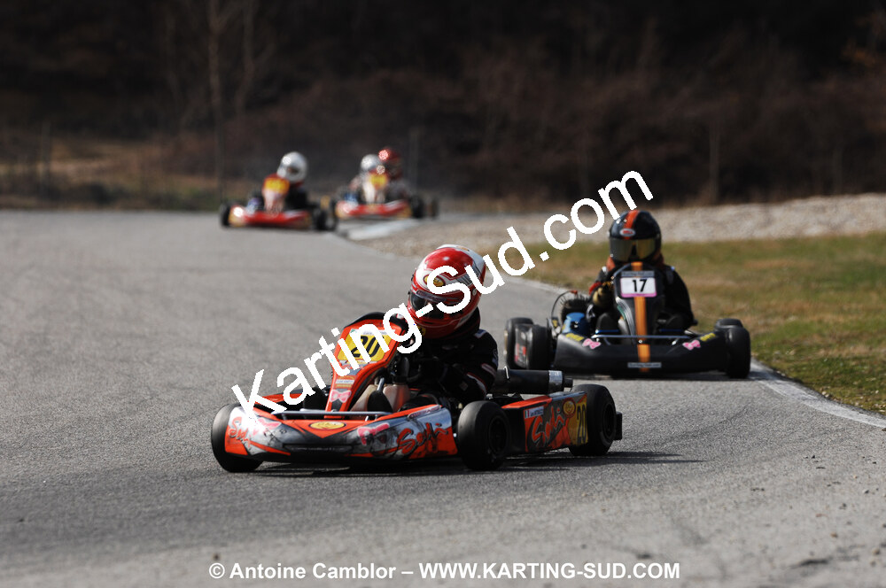 07/03/2010 : 1ère manche du Championnat du Sud 2010 à Lavelanet (photos Antoine Camblor) 2010 — karting
