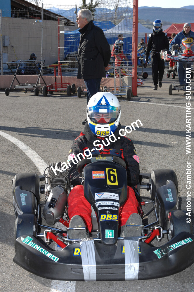 07/03/2010 : 1ère manche du Championnat du Sud 2010 à Lavelanet (photos Antoine Camblor) 2010 — karting