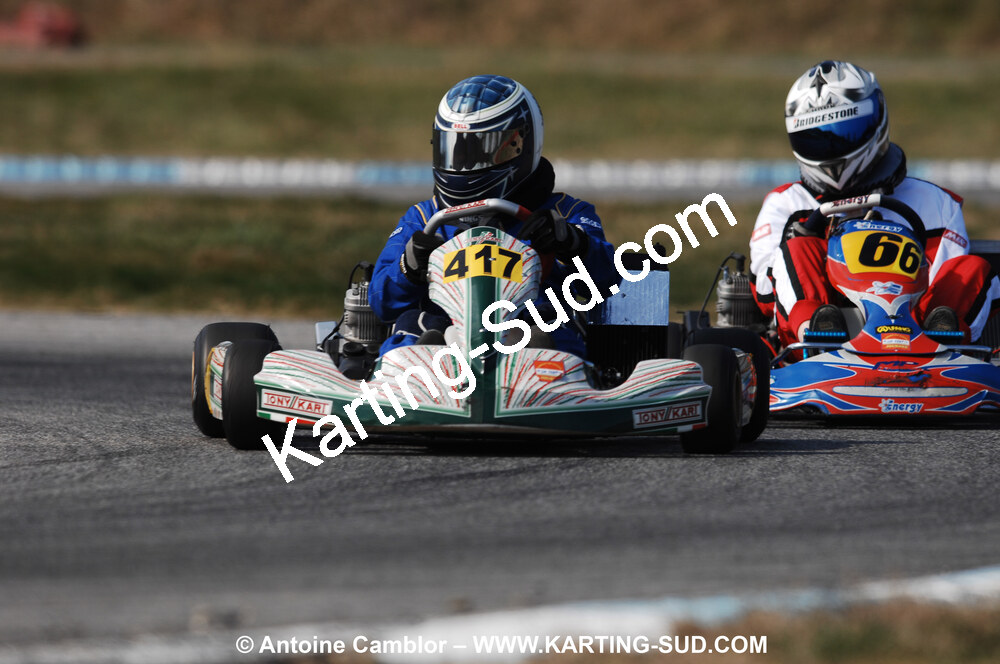 07/03/2010 : 1ère manche du Championnat du Sud 2010 à Lavelanet (photos Antoine Camblor) 2010 — karting