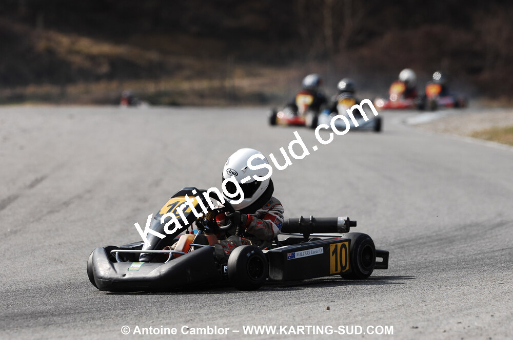 07/03/2010 : 1ère manche du Championnat du Sud 2010 à Lavelanet (photos Antoine Camblor) 2010 — karting