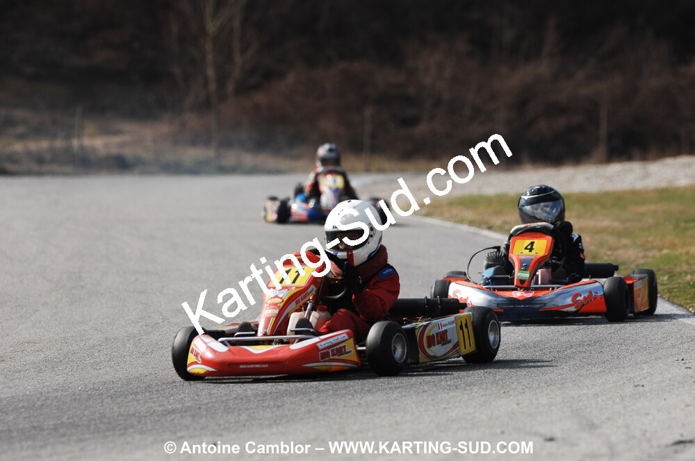 07/03/2010 : 1ère manche du Championnat du Sud 2010 à Lavelanet (photos Antoine Camblor) 2010 — karting