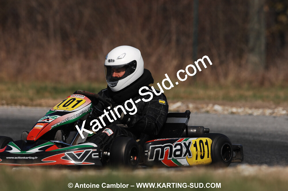 07/03/2010 : 1ère manche du Championnat du Sud 2010 à Lavelanet (photos Antoine Camblor) 2010 — karting