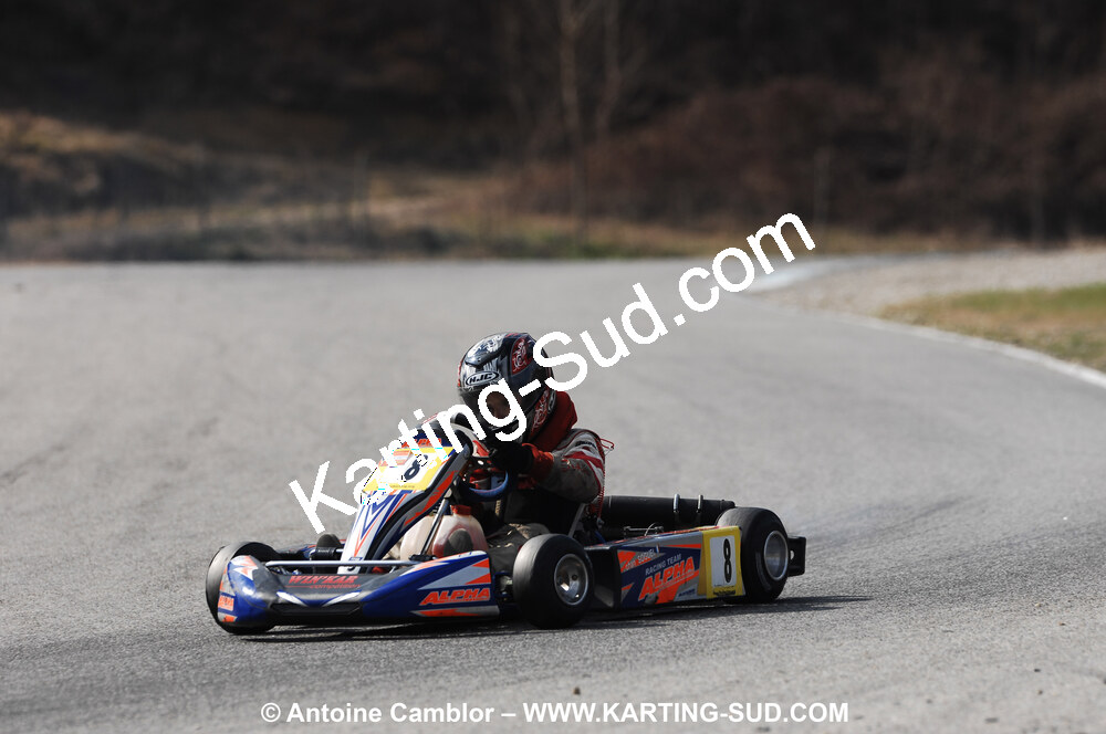 07/03/2010 : 1ère manche du Championnat du Sud 2010 à Lavelanet (photos Antoine Camblor) 2010 — karting