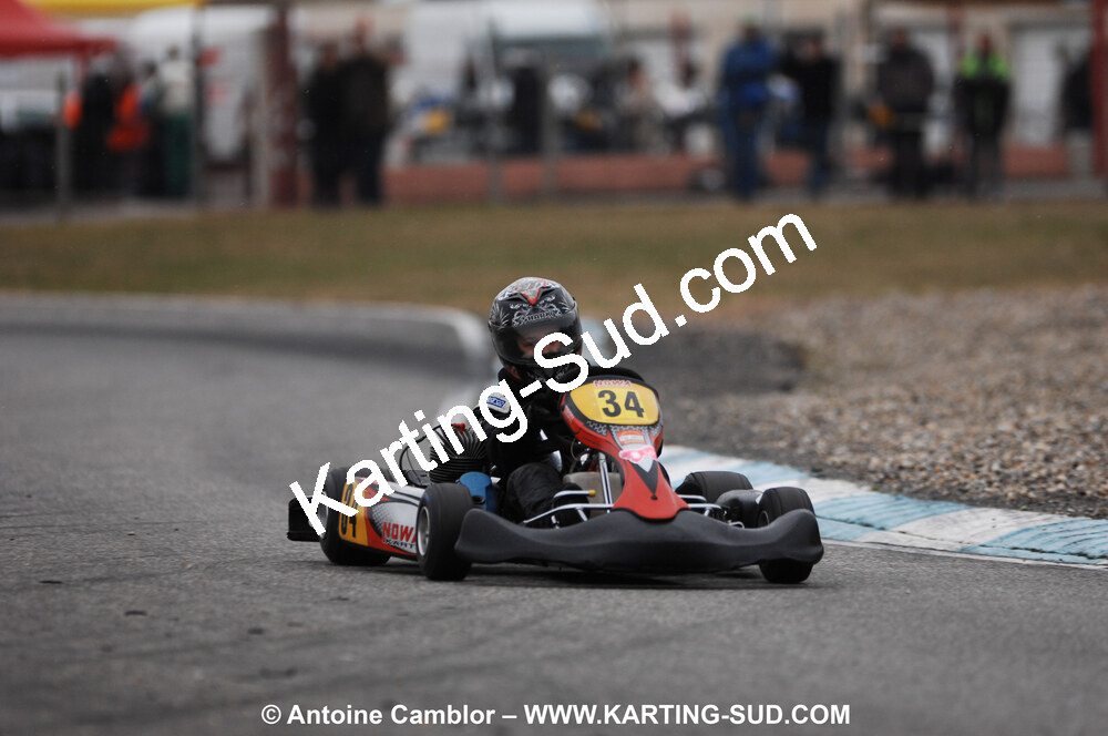07/03/2010 : 1ère manche du Championnat du Sud 2010 à Lavelanet (photos Antoine Camblor) 2010 — karting