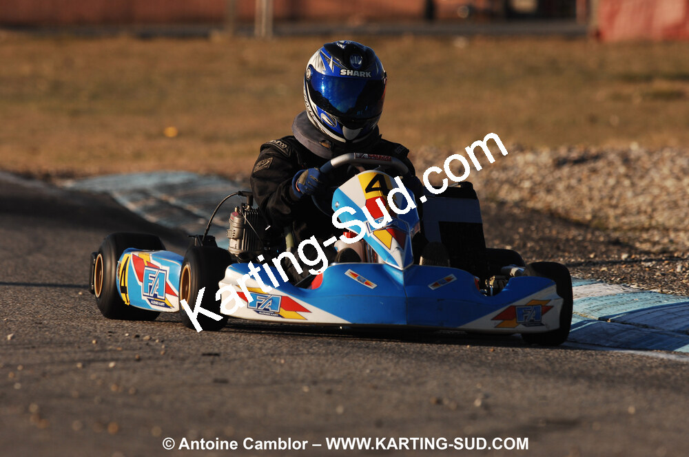 07/03/2010 : 1ère manche du Championnat du Sud 2010 à Lavelanet (photos Antoine Camblor) 2010 — karting