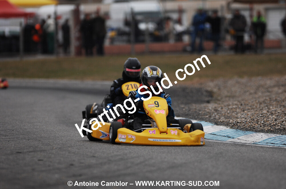 07/03/2010 : 1ère manche du Championnat du Sud 2010 à Lavelanet (photos Antoine Camblor) 2010 — karting