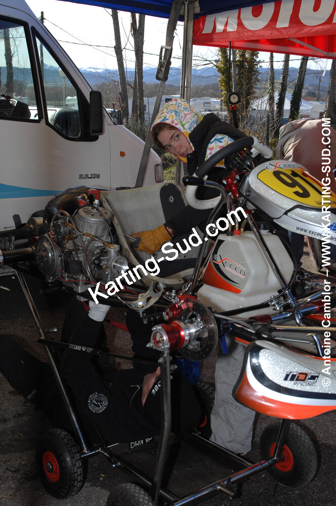 07/03/2010 : 1ère manche du Championnat du Sud 2010 à Lavelanet (photos Antoine Camblor) 2010 — karting