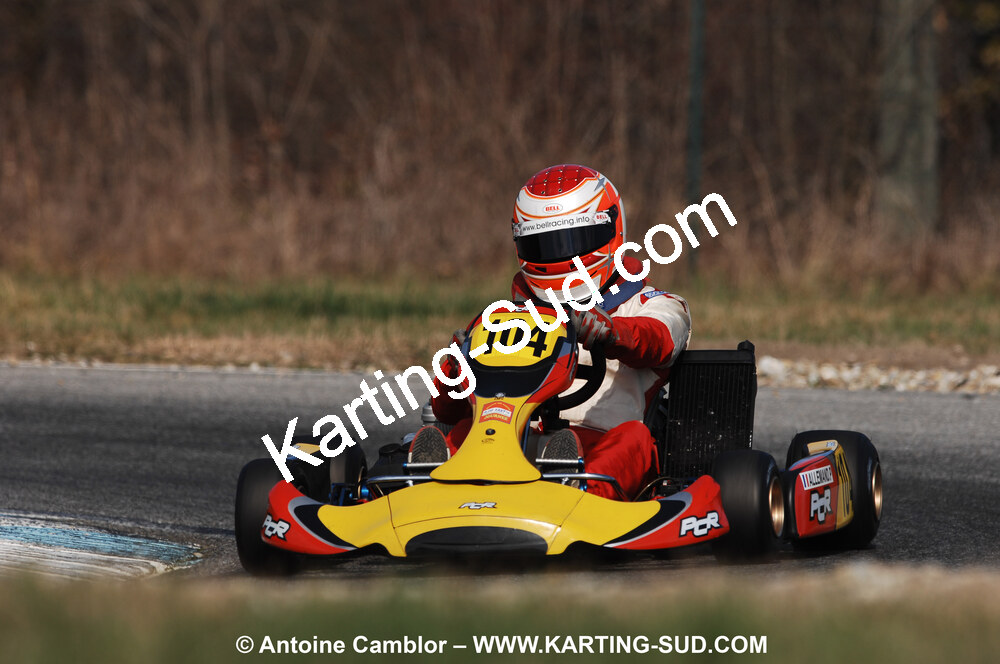 07/03/2010 : 1ère manche du Championnat du Sud 2010 à Lavelanet (photos Antoine Camblor) 2010 — karting