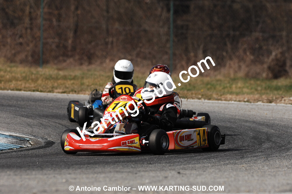 07/03/2010 : 1ère manche du Championnat du Sud 2010 à Lavelanet (photos Antoine Camblor) 2010 — karting