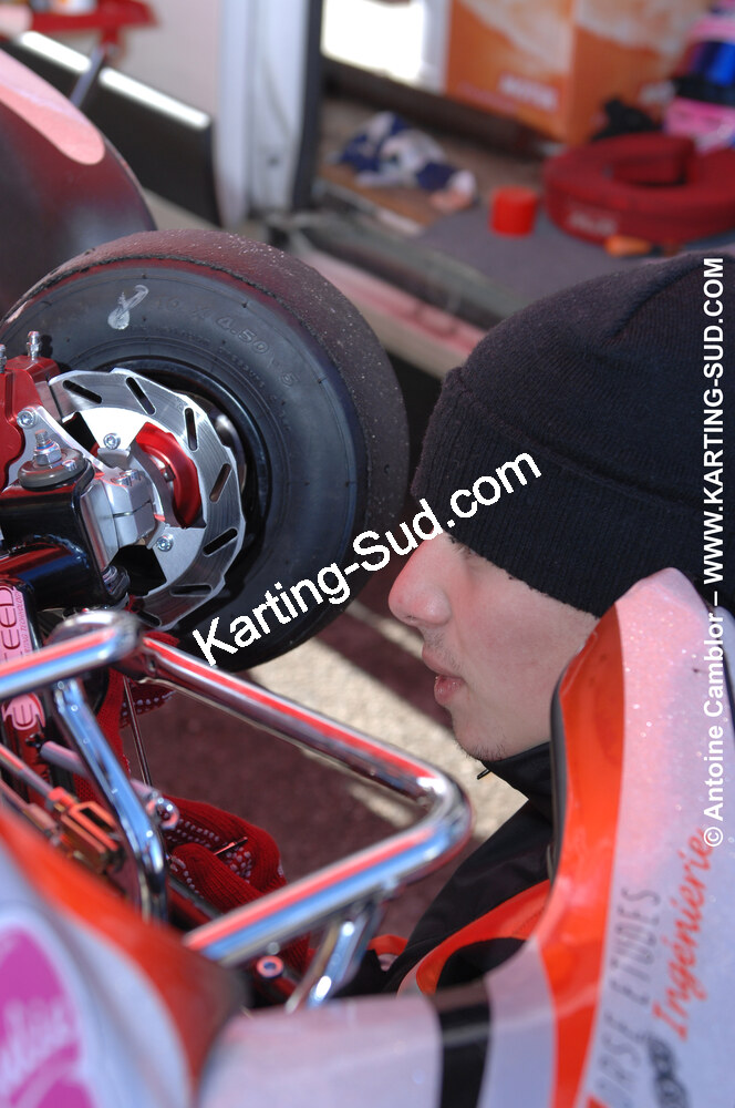 07/03/2010 : 1ère manche du Championnat du Sud 2010 à Lavelanet (photos Antoine Camblor) 2010 — karting
