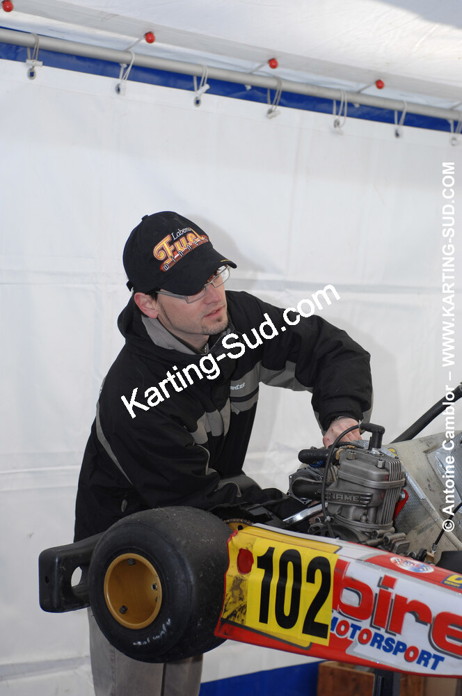 07/03/2010 : 1ère manche du Championnat du Sud 2010 à Lavelanet (photos Antoine Camblor) 2010 — karting