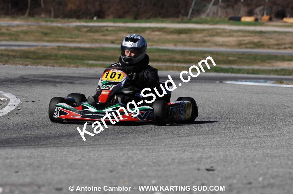 07/03/2010 : 1ère manche du Championnat du Sud 2010 à Lavelanet (photos Antoine Camblor) 2010 — karting
