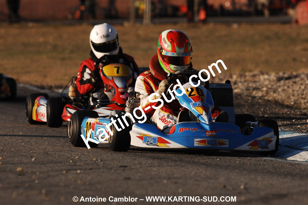 07/03/2010 : 1ère manche du Championnat du Sud 2010 à Lavelanet (photos Antoine Camblor) 2010 — karting