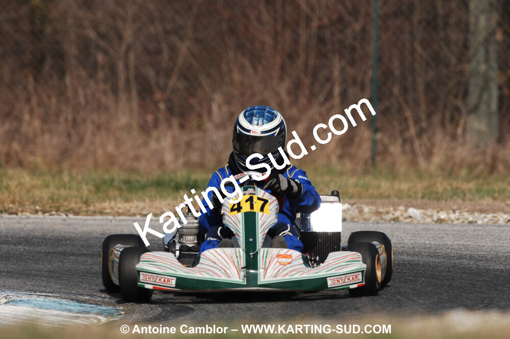 07/03/2010 : 1ère manche du Championnat du Sud 2010 à Lavelanet (photos Antoine Camblor) 2010 — karting