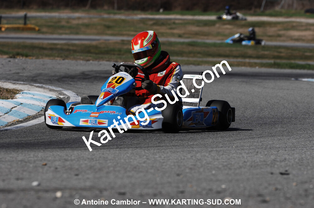 07/03/2010 : 1ère manche du Championnat du Sud 2010 à Lavelanet (photos Antoine Camblor) 2010 — karting