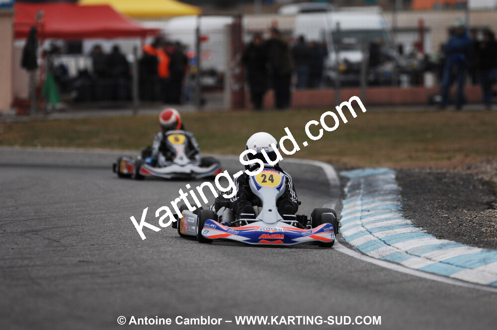 07/03/2010 : 1ère manche du Championnat du Sud 2010 à Lavelanet (photos Antoine Camblor) 2010 — karting