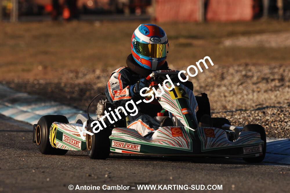 07/03/2010 : 1ère manche du Championnat du Sud 2010 à Lavelanet (photos Antoine Camblor) 2010 — karting