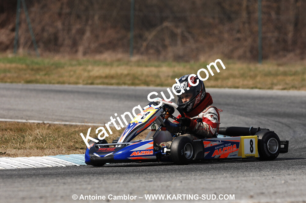 07/03/2010 : 1ère manche du Championnat du Sud 2010 à Lavelanet (photos Antoine Camblor) 2010 — karting