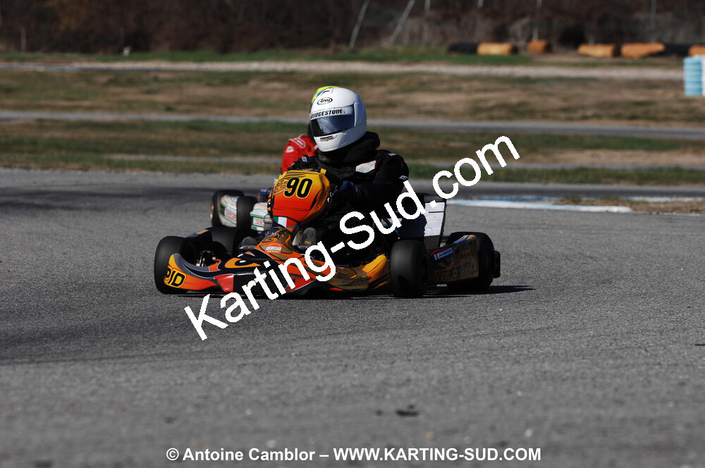 07/03/2010 : 1ère manche du Championnat du Sud 2010 à Lavelanet (photos Antoine Camblor) 2010 — karting