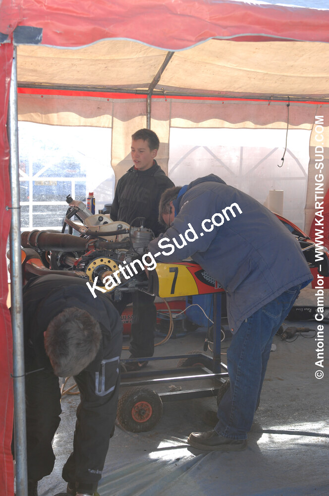 07/03/2010 : 1ère manche du Championnat du Sud 2010 à Lavelanet (photos Antoine Camblor) 2010 — karting