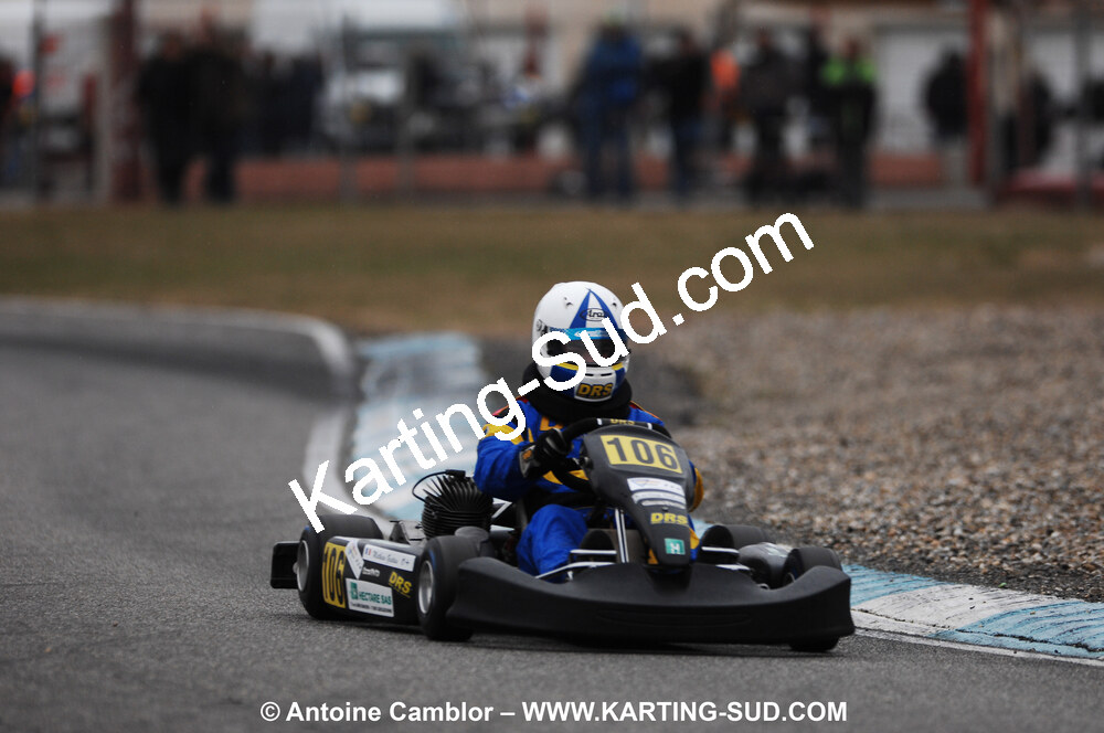 07/03/2010 : 1ère manche du Championnat du Sud 2010 à Lavelanet (photos Antoine Camblor) 2010 — karting