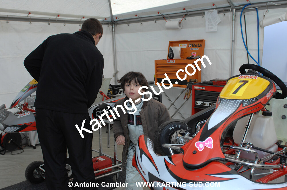 07/03/2010 : 1ère manche du Championnat du Sud 2010 à Lavelanet (photos Antoine Camblor) 2010 — karting