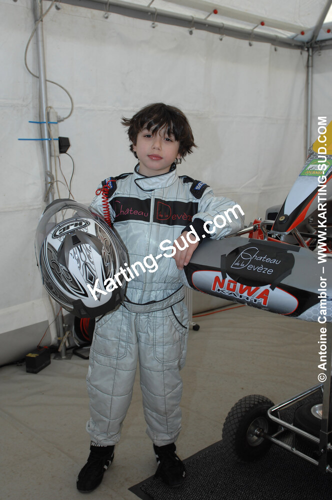 07/03/2010 : 1ère manche du Championnat du Sud 2010 à Lavelanet (photos Antoine Camblor) 2010 — karting