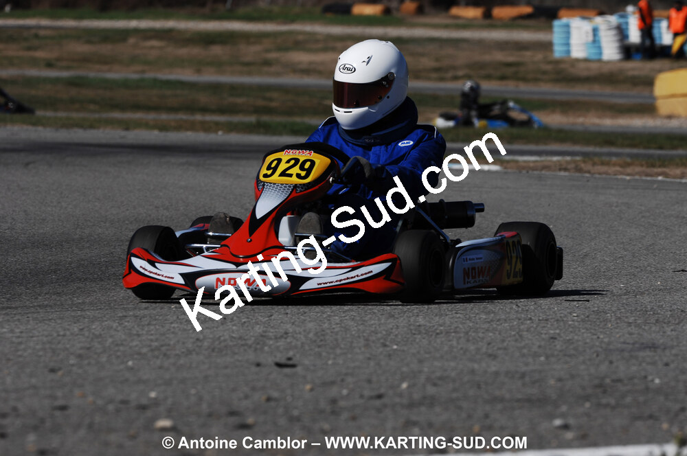 07/03/2010 : 1ère manche du Championnat du Sud 2010 à Lavelanet (photos Antoine Camblor) 2010 — karting