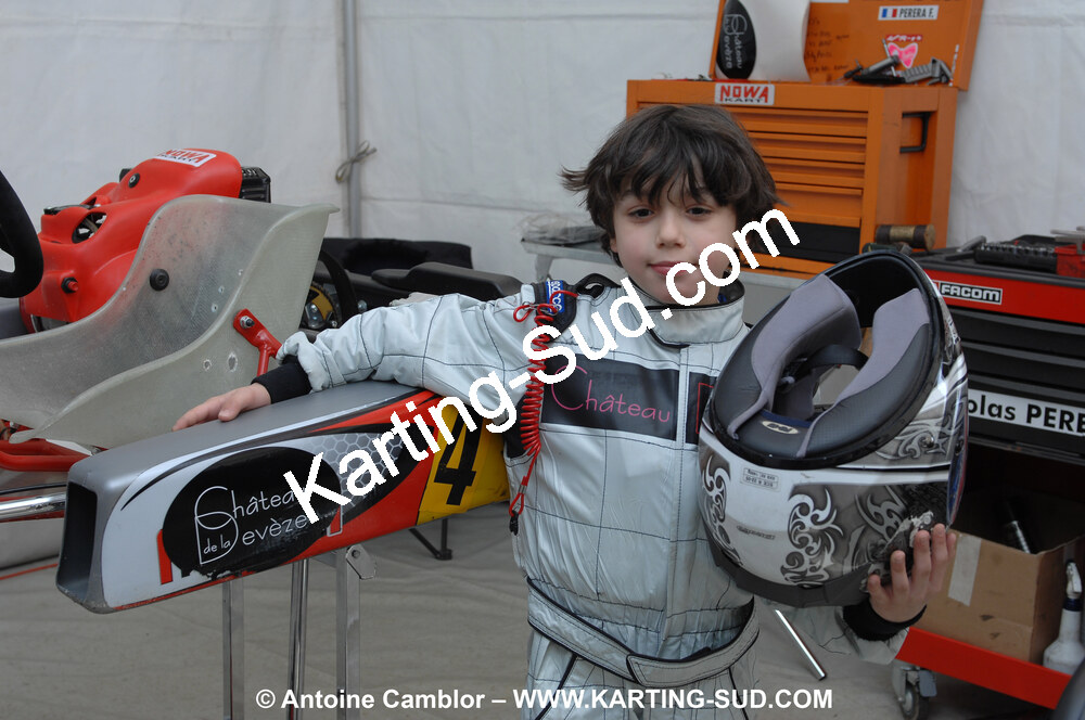 07/03/2010 : 1ère manche du Championnat du Sud 2010 à Lavelanet (photos Antoine Camblor) 2010 — karting